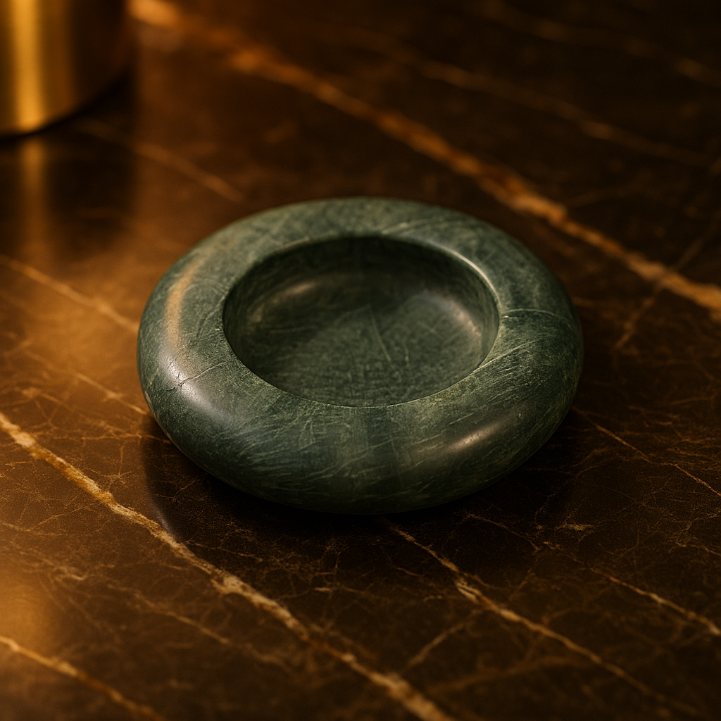 طفاية من الرخام الطبيعى الاسود