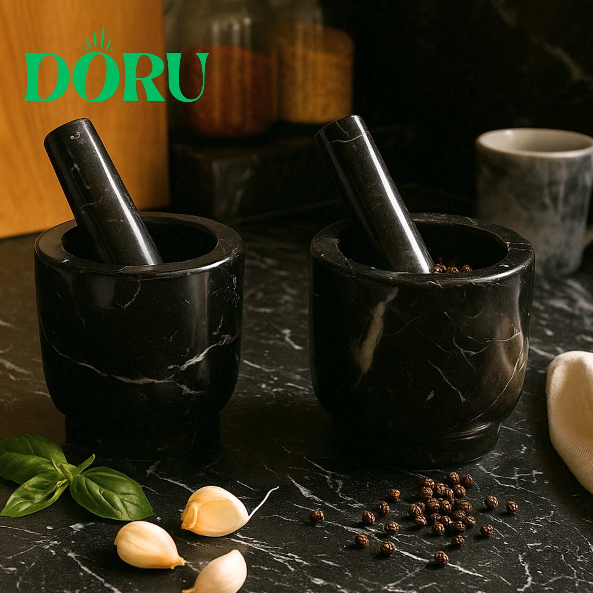 هون رخام طبيعى اسود اسبانى