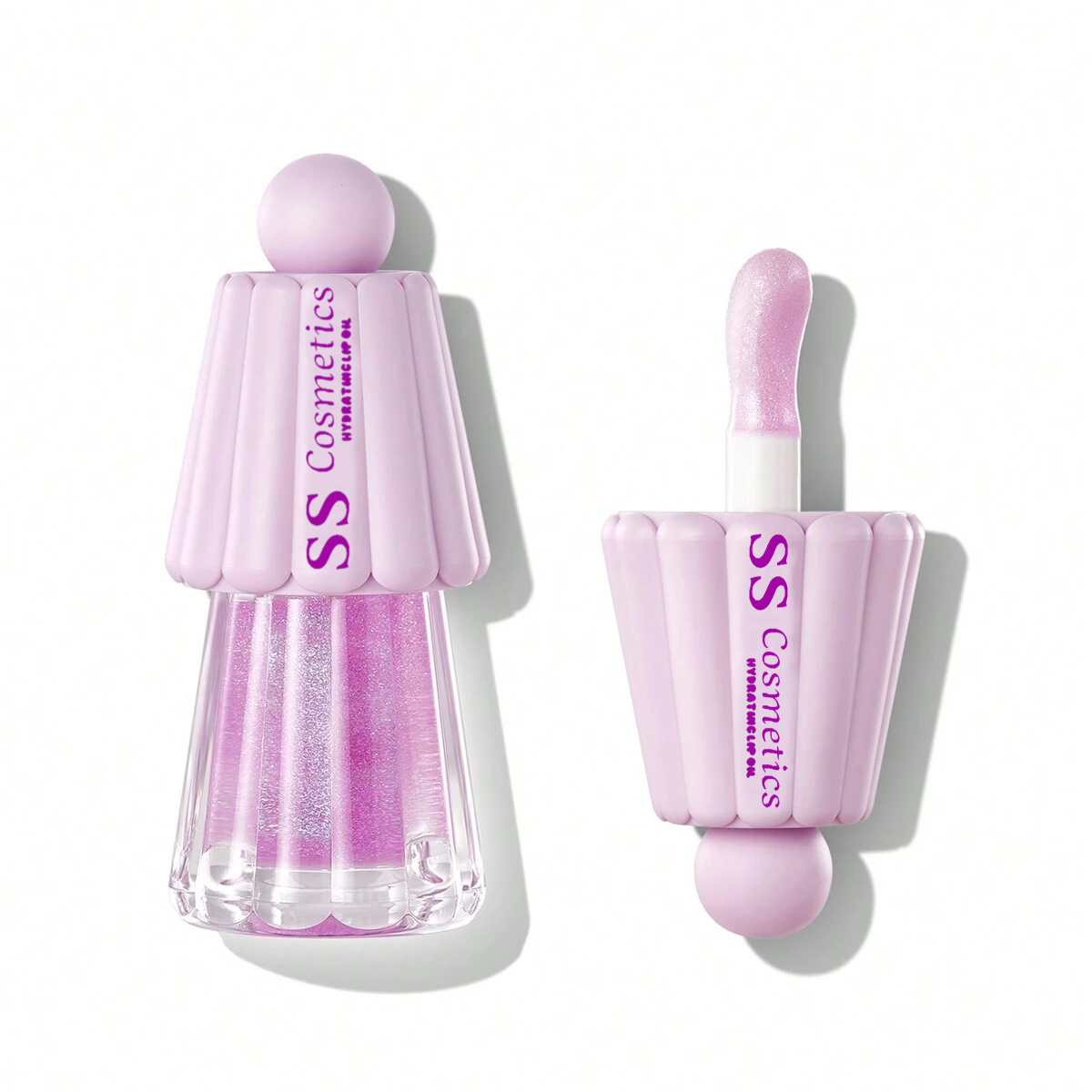 Hydrating Lip Oil Purple Shade