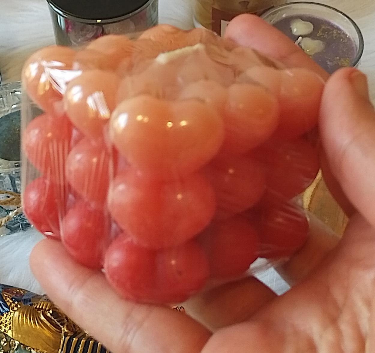 شمعة قلوب الحب