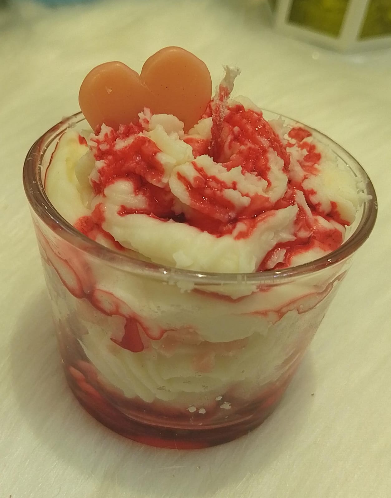 شمعة الايس كريم