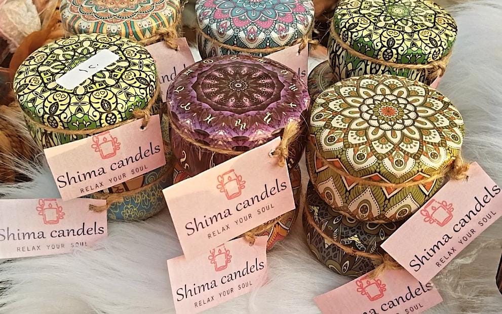 شمعة secret message